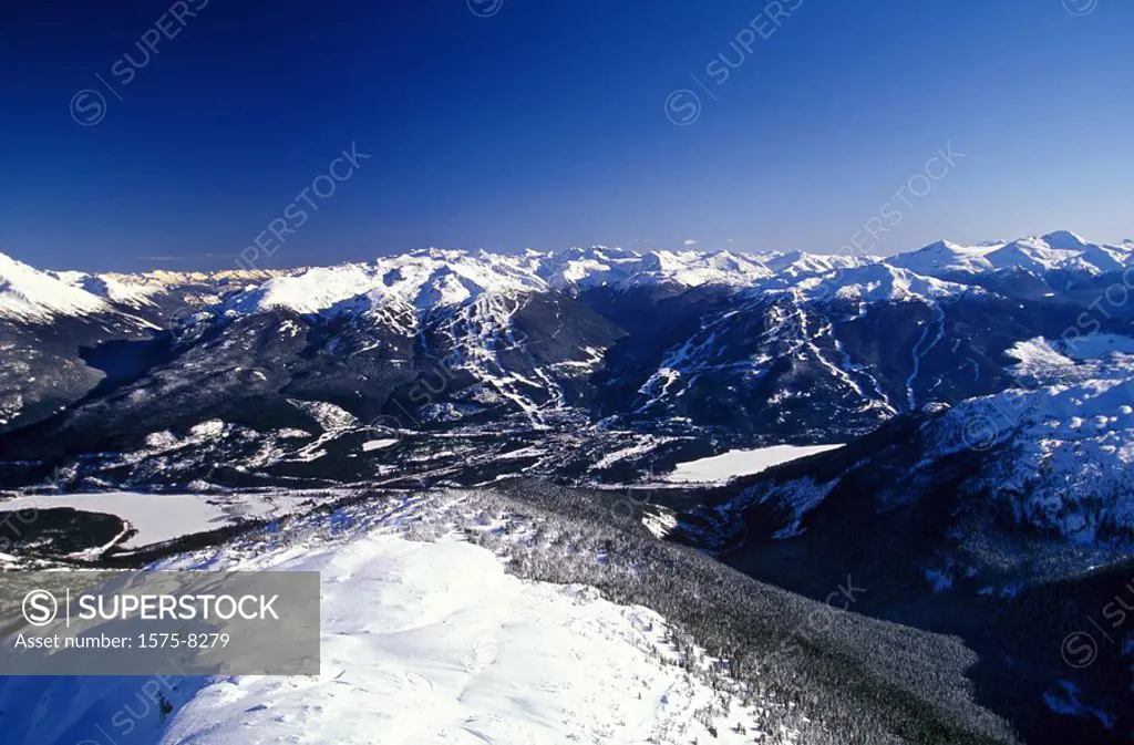 Whistler and Blackcomb Mountains, British Columbia