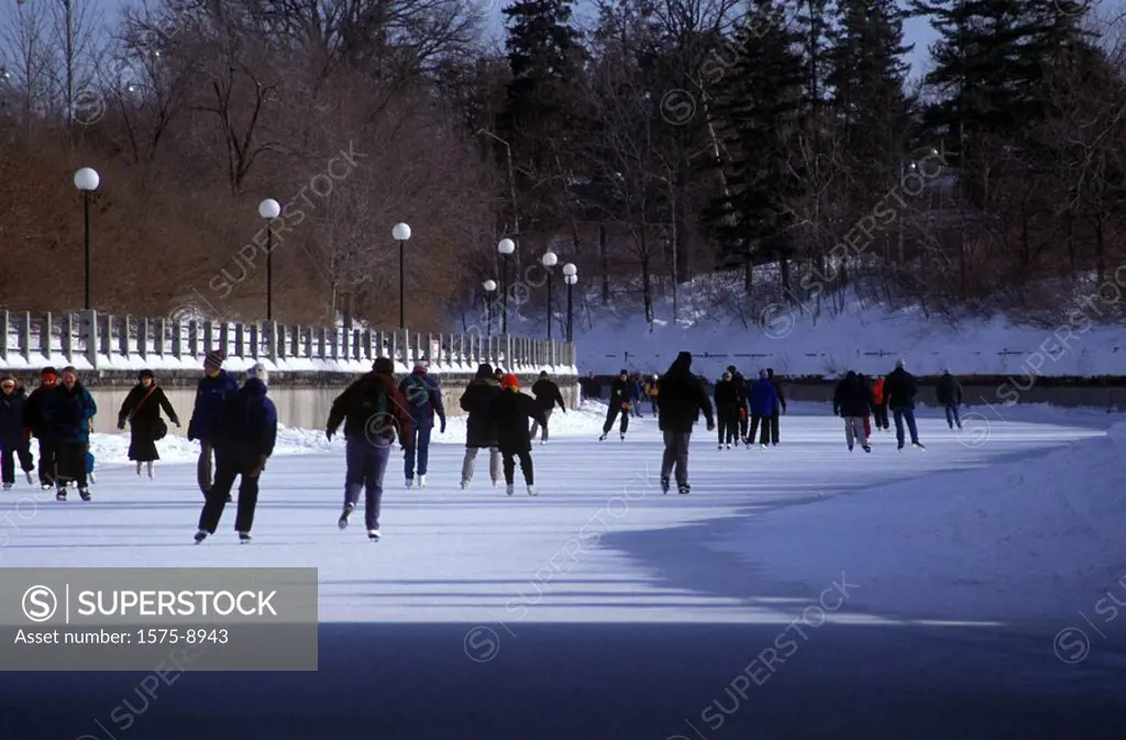 Afternoon Skate, Rideau Canal, Ottawa, Ontario, Canada
