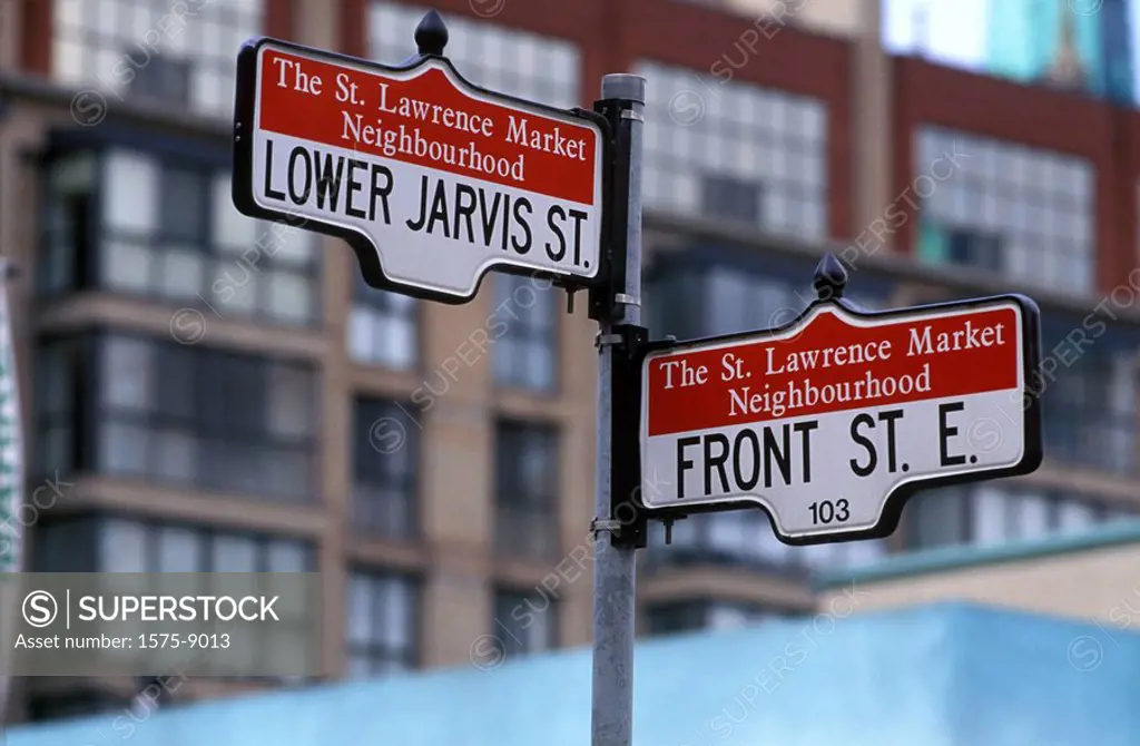 Street Signs, Toronto, Ontario, Canada