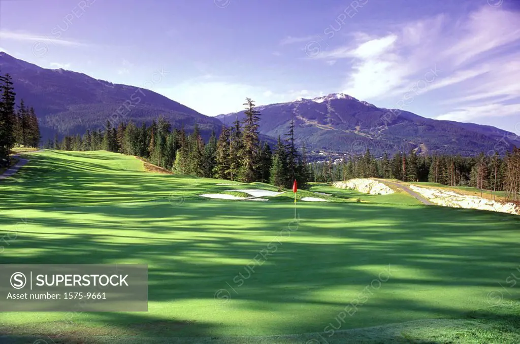 Golf course, British Columbia, Canada
