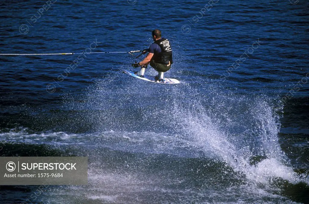 wakeboarding, Seattle, Washington, USA