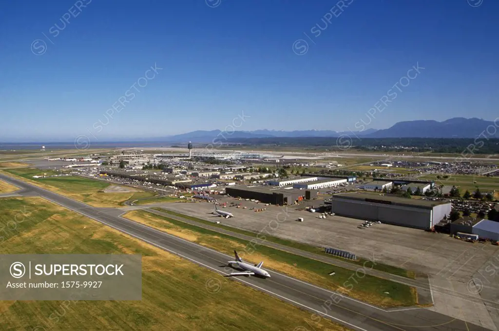 aerial, Vancouver, British Columbia, Canada Int´l Airport, Richmond, British Columbia, Canada
