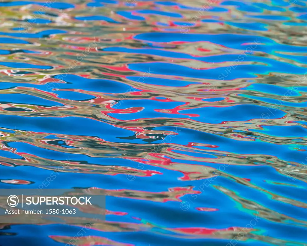 Ripples and patterns on the ocean surface, Greenland