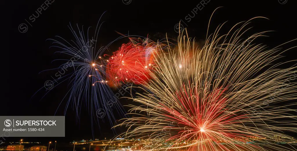 Fireworks New Year's Eve, Reykjavik, Iceland