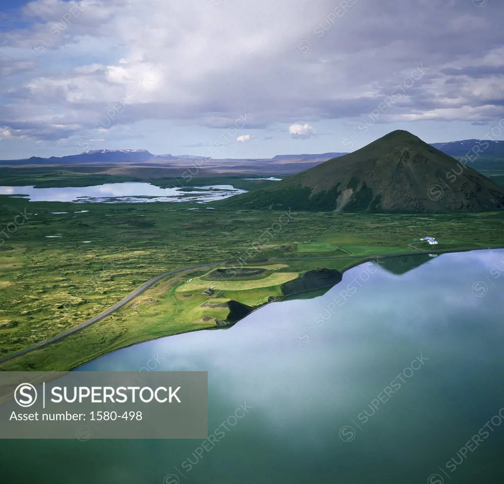 Iceland, Lake Myvatn
