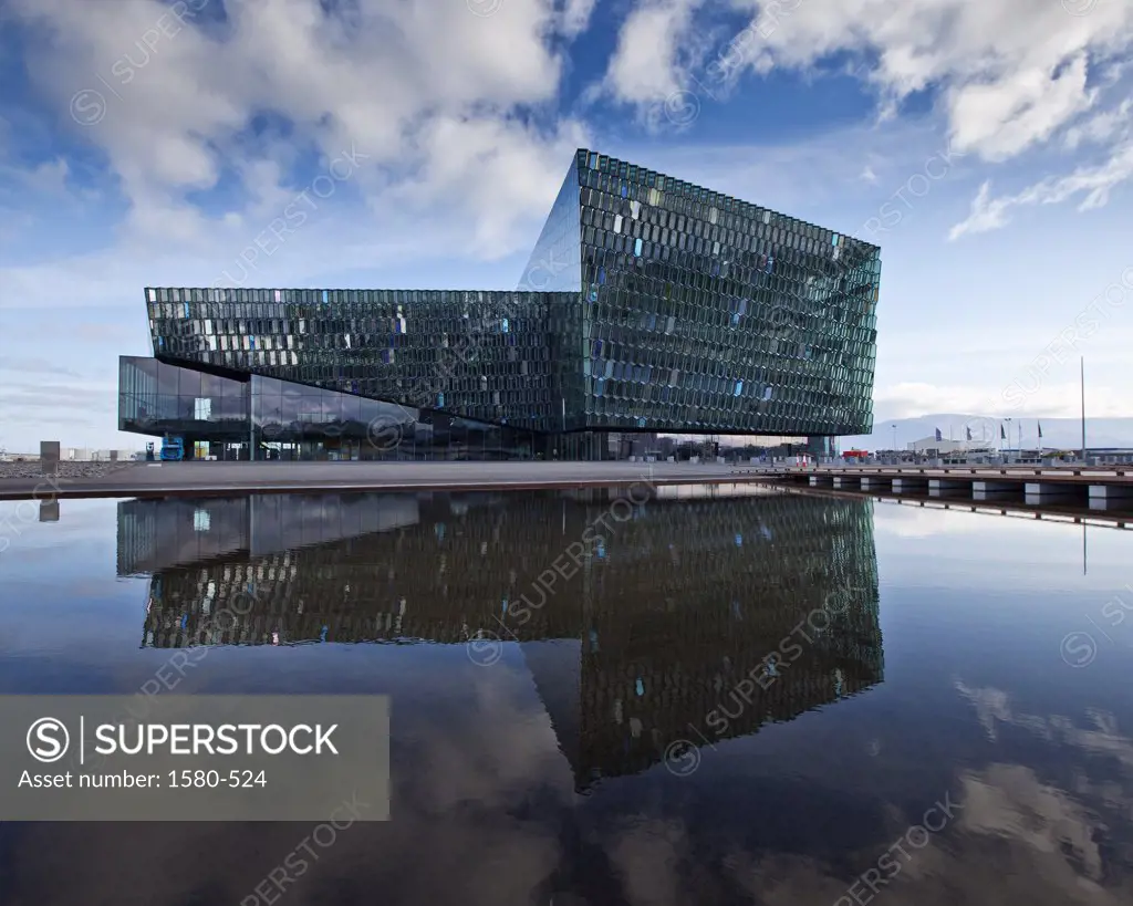 Iceland, Reykjavik, Harpa Concert Hall and Conference Center