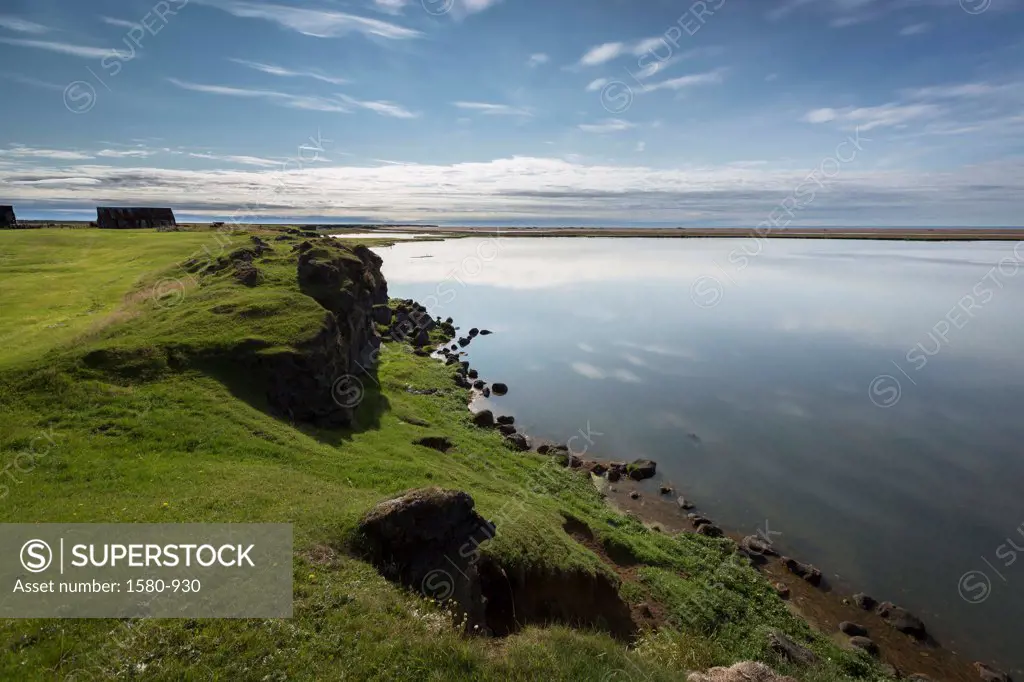 Iceland, Snaefellsnes peninsula, Coastline of Breidavik