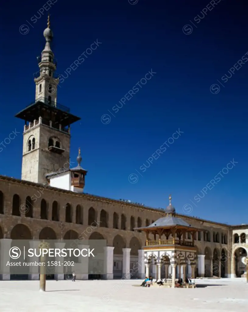 Low angle view of a mosque, Omayyad Mosque, Damascus, Syria