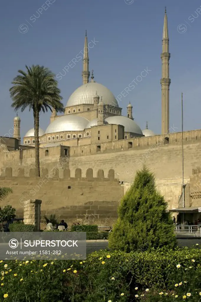 Low angle view of a mosque, Mohammed Ali Mosque, Cairo, Egypt