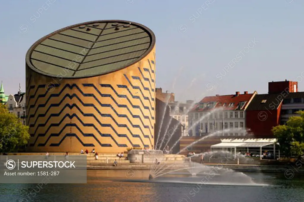 Planetarium on the waterfront, Tycho Brahe Planetarium, Copenhagen, Denmark