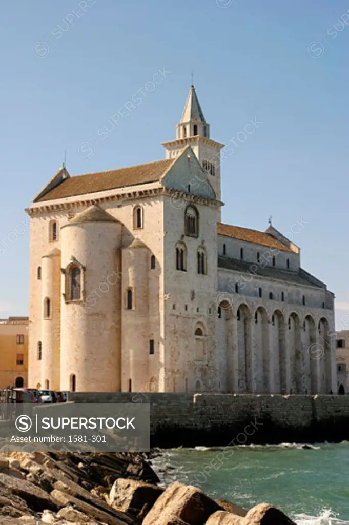 Cathedral on the waterfront, Norman Cathedral, Trani, Italy