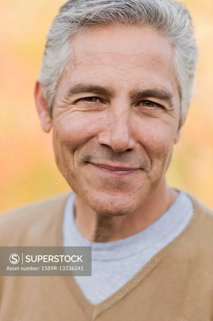 Smiling Caucasian man