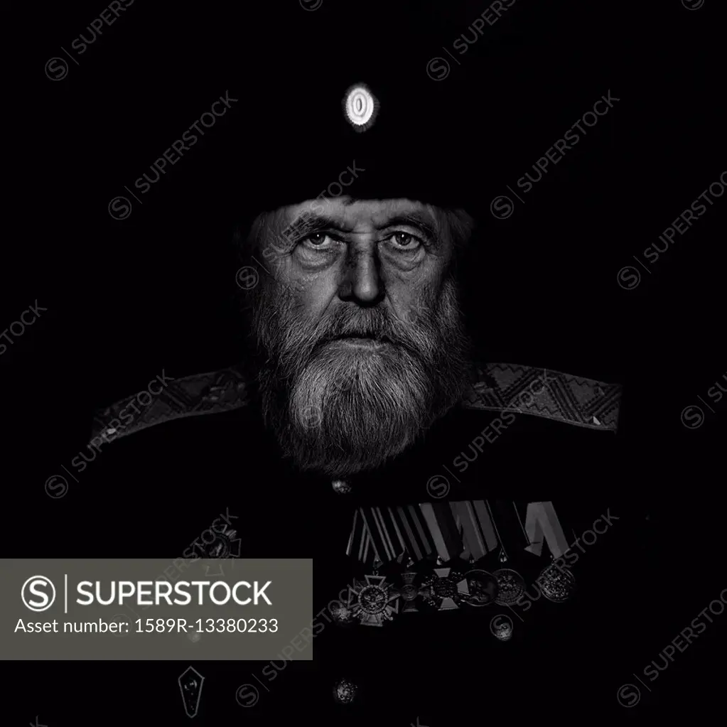 Cossack soldier wearing uniform