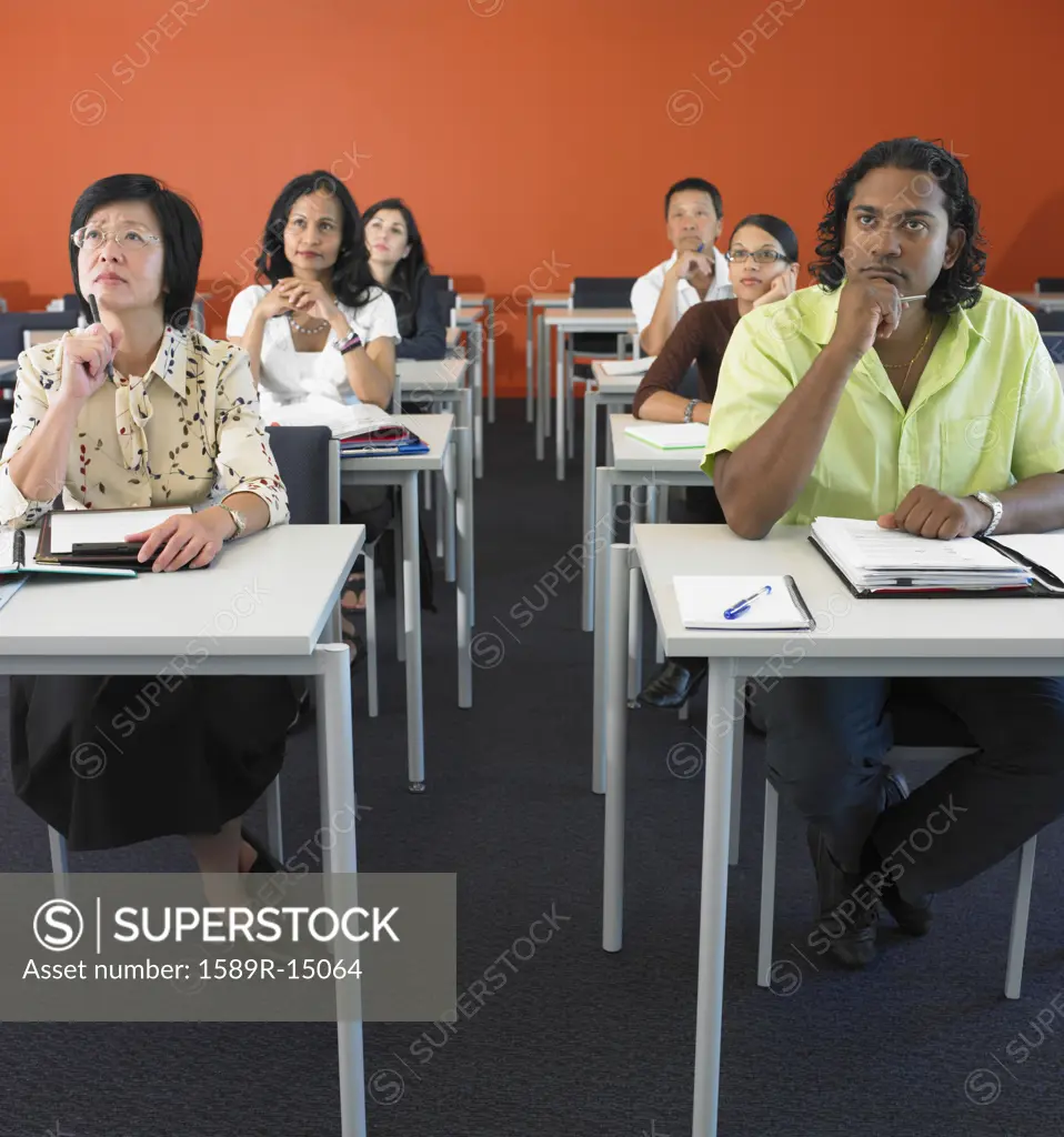 Group of adults in classroom