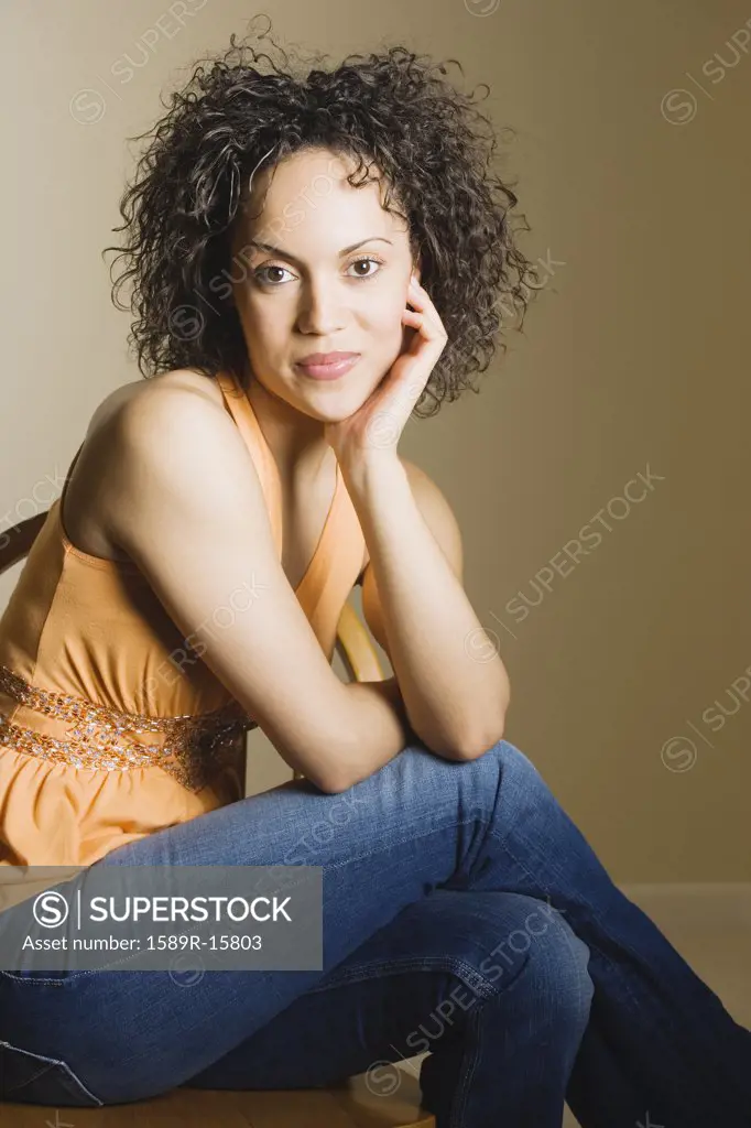 Young woman posing for the camera