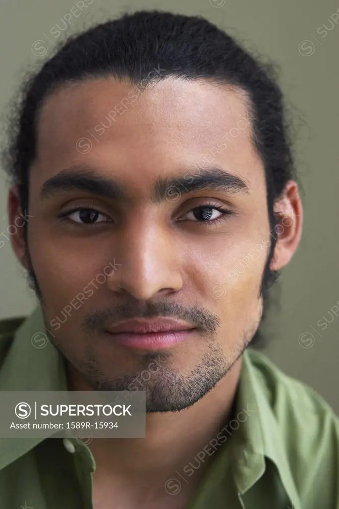 Close up portrait of man