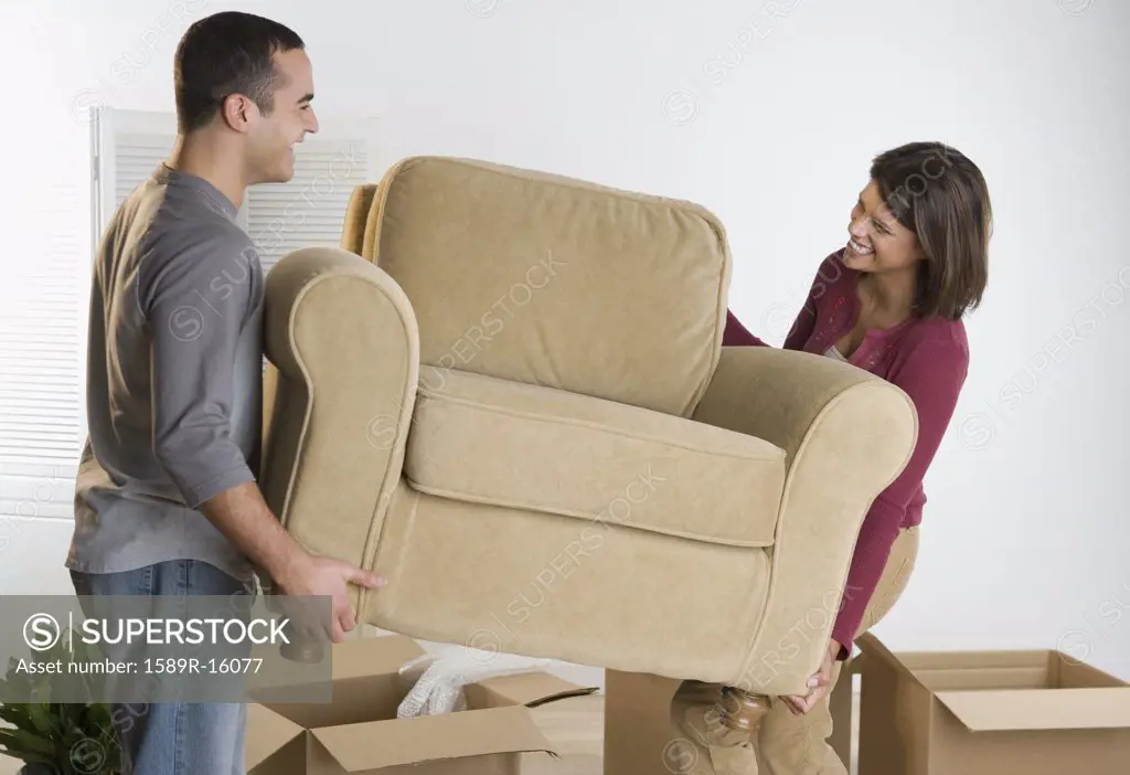 Couple moving chair