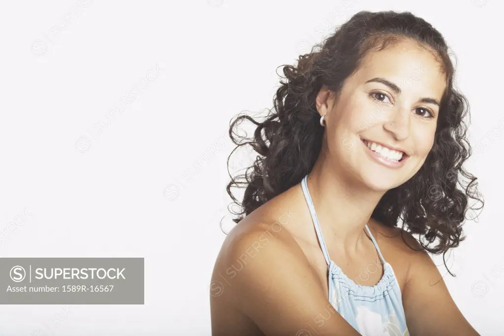 Young woman smiling for the camera