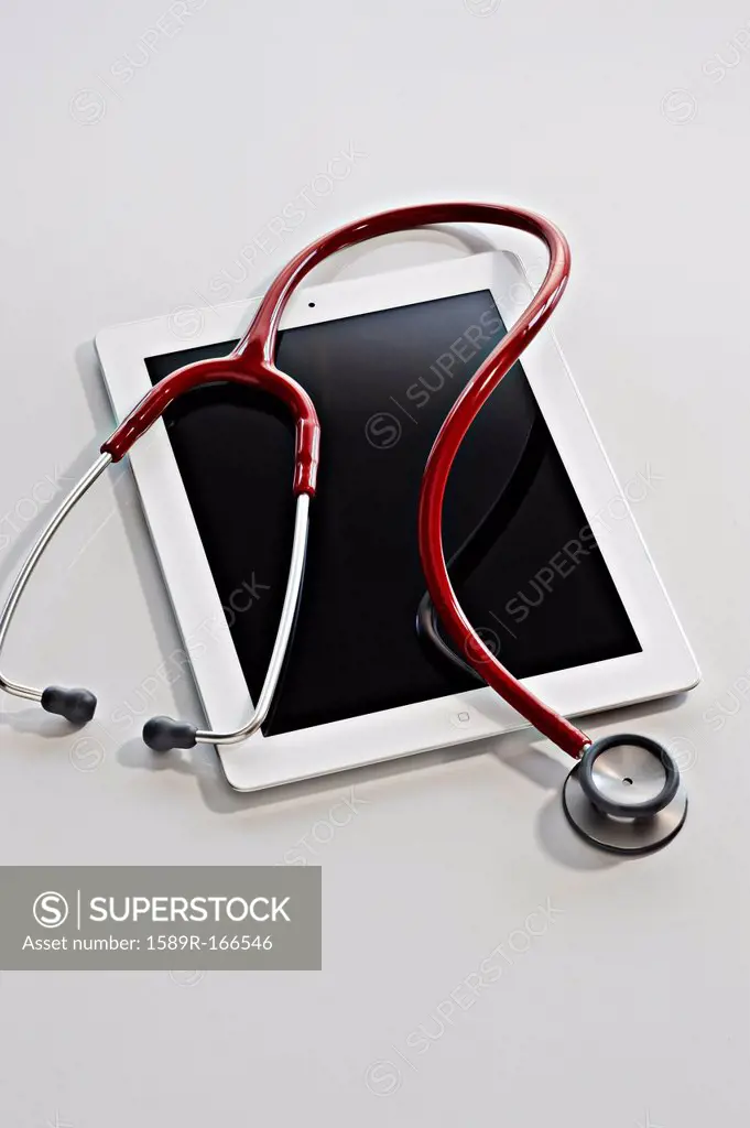 Digital tablet and stethoscope