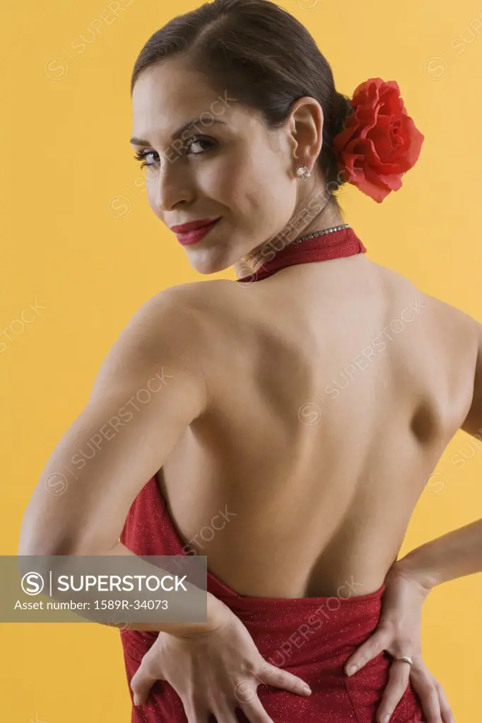 Hispanic female dancer