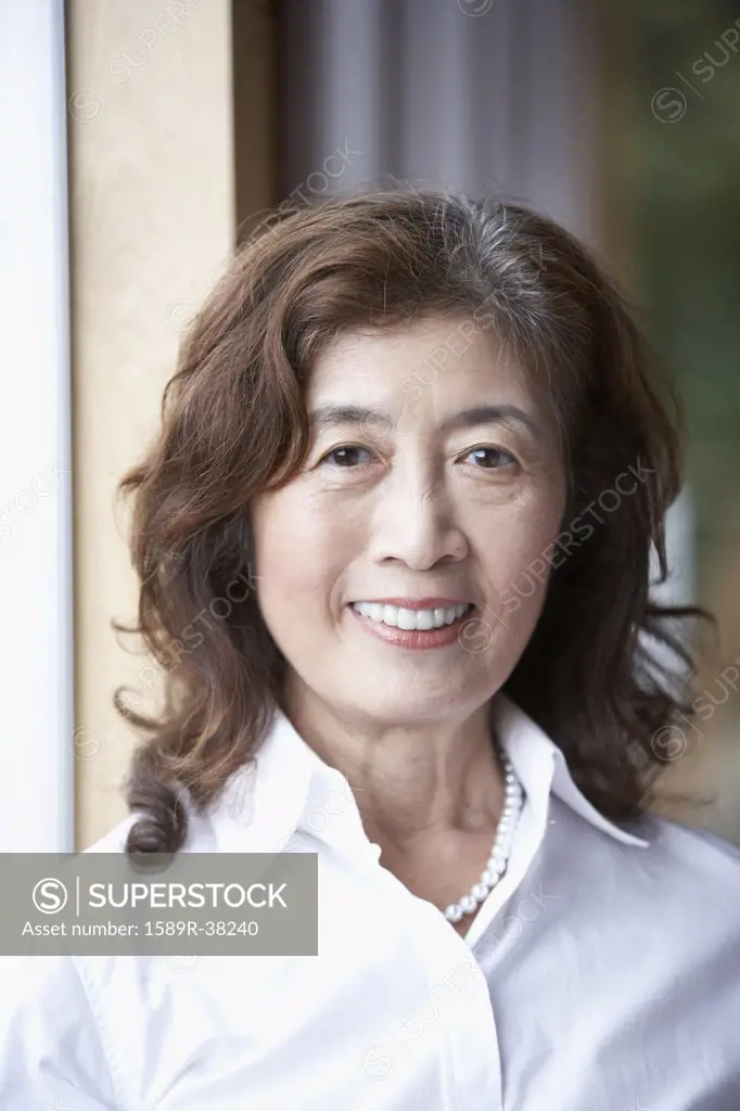 Portrait of senior Asian woman