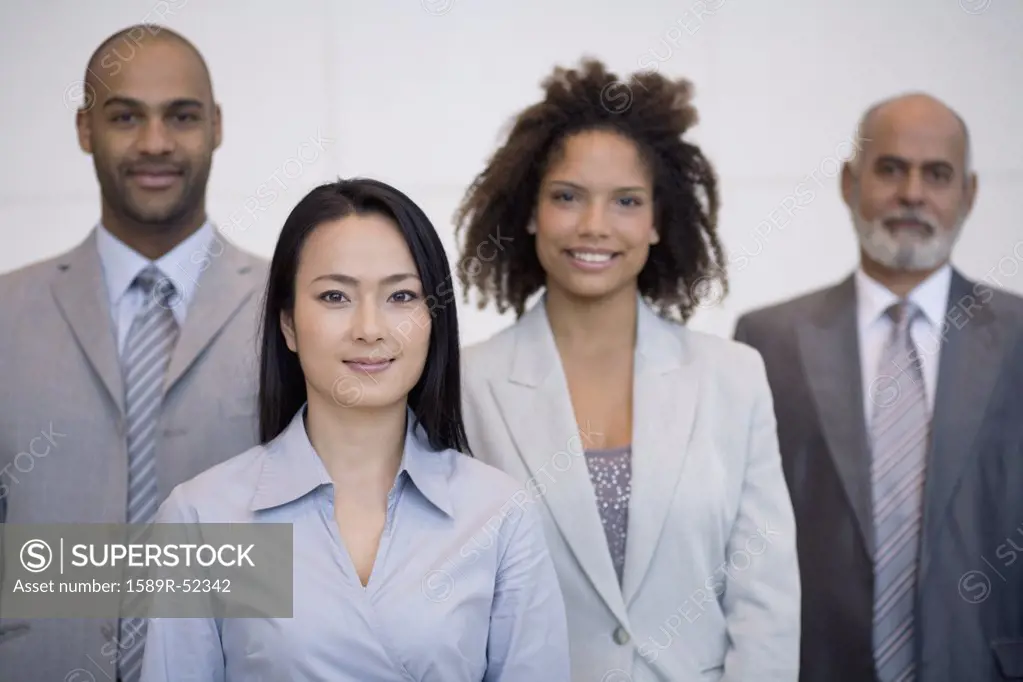 Portrait of Multi-ethnic businesspeople