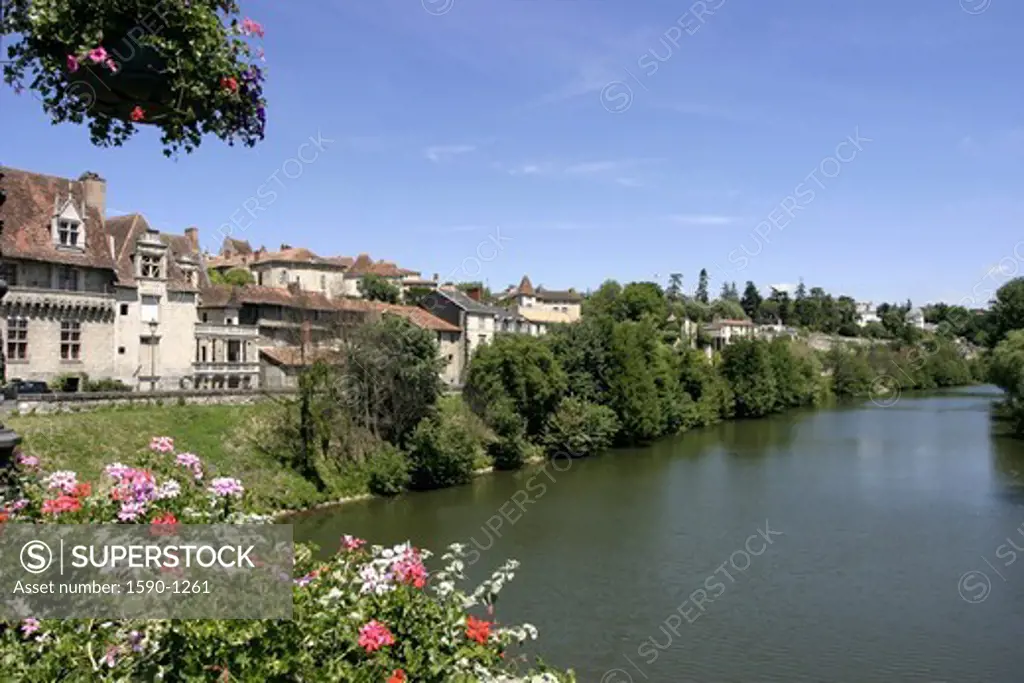 France, Dordogne, Perigueux townscape
