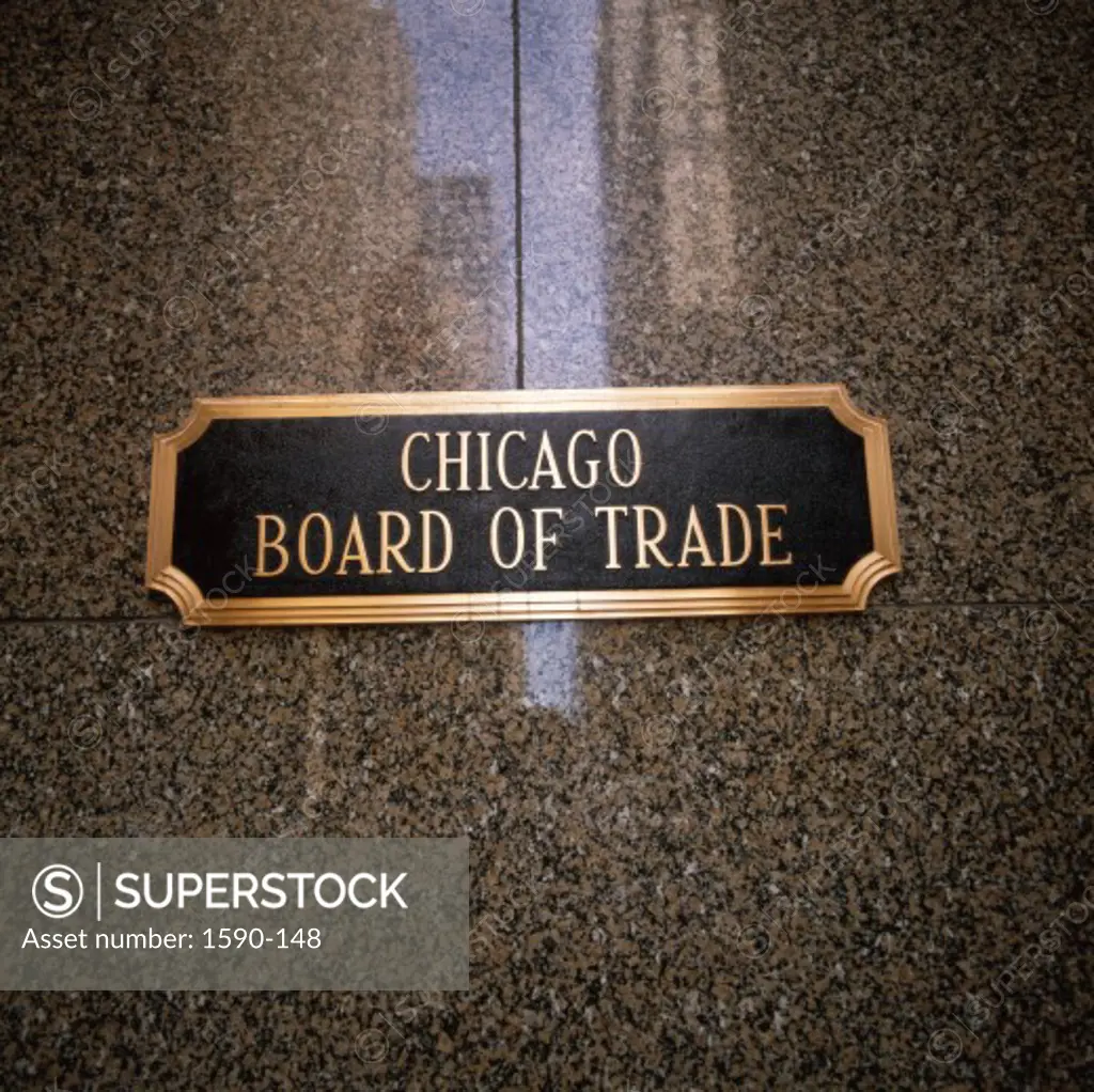 Chicago Board of Trade Chicago Illinois, USA