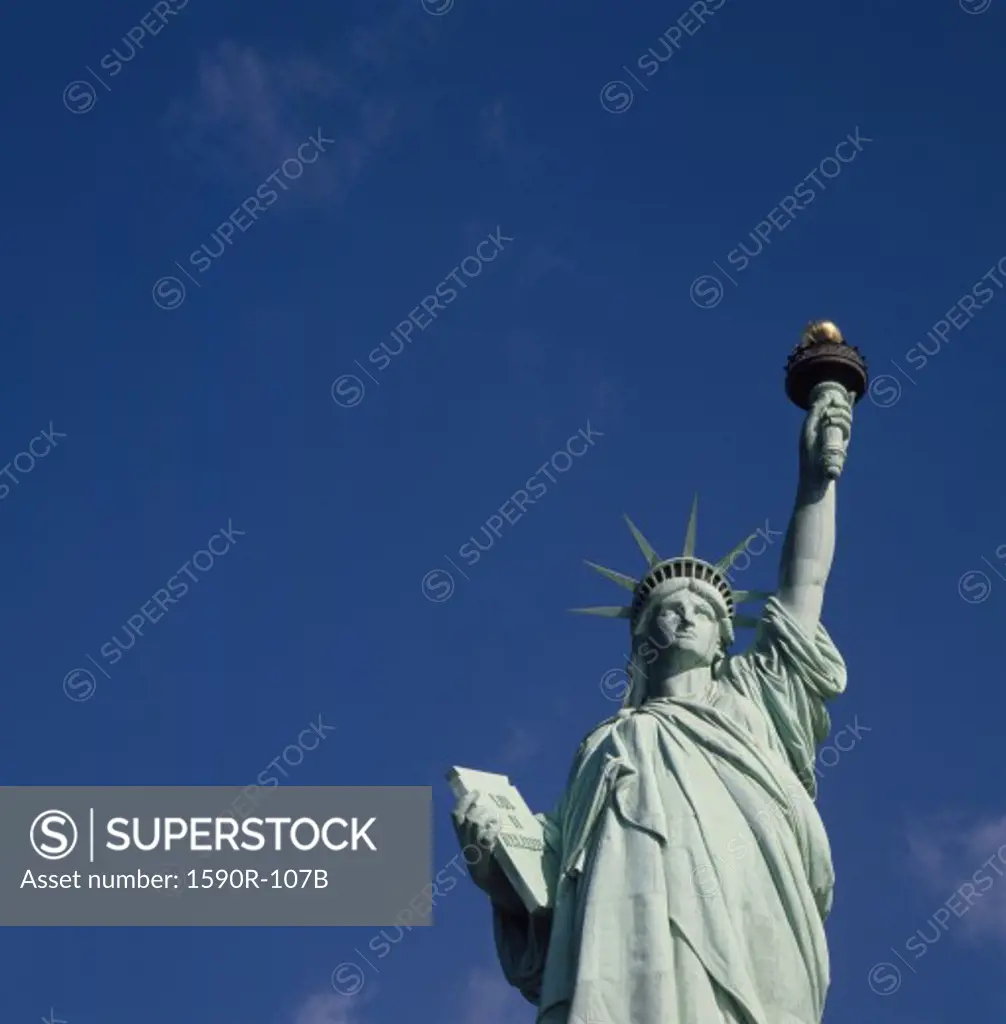 Low angle view of a statue, Statue of Liberty, New York City, New York, USA