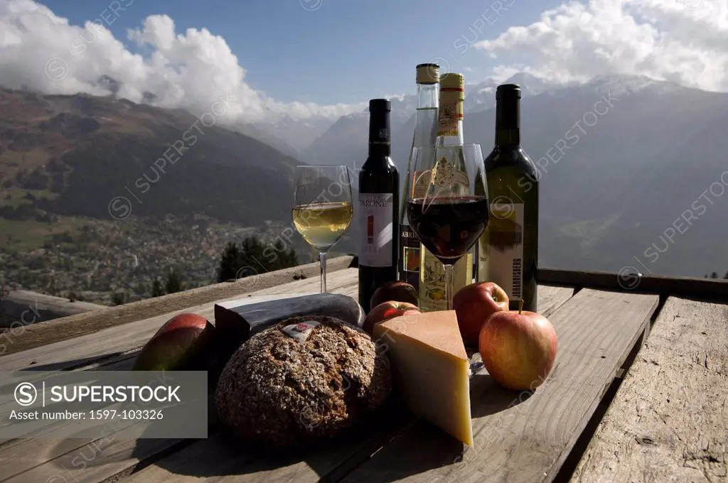 Verbier, Switzerland, Valais, agrotourism, agriculture, food, eating, traditional, cheese, dry meat, dry, dehydrated, meat, appl