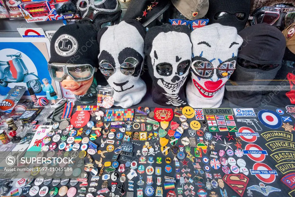 England, London, Camden, Camden Market, Shop Display