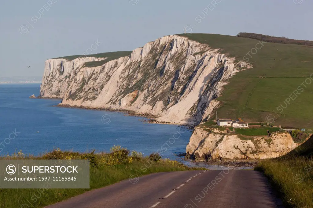 England, Europe, Hampshire, Isle of Wight, Freshwater Bay
