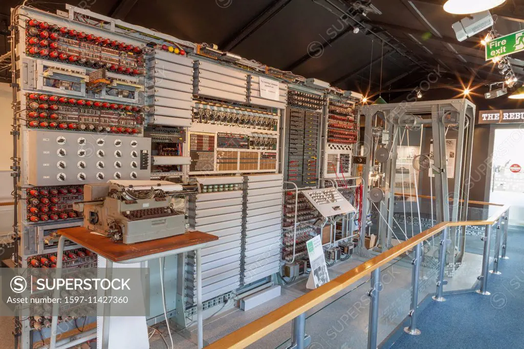 England, Buckinghamshire, Bletchley, Bletchley Park, Colossus Computer
