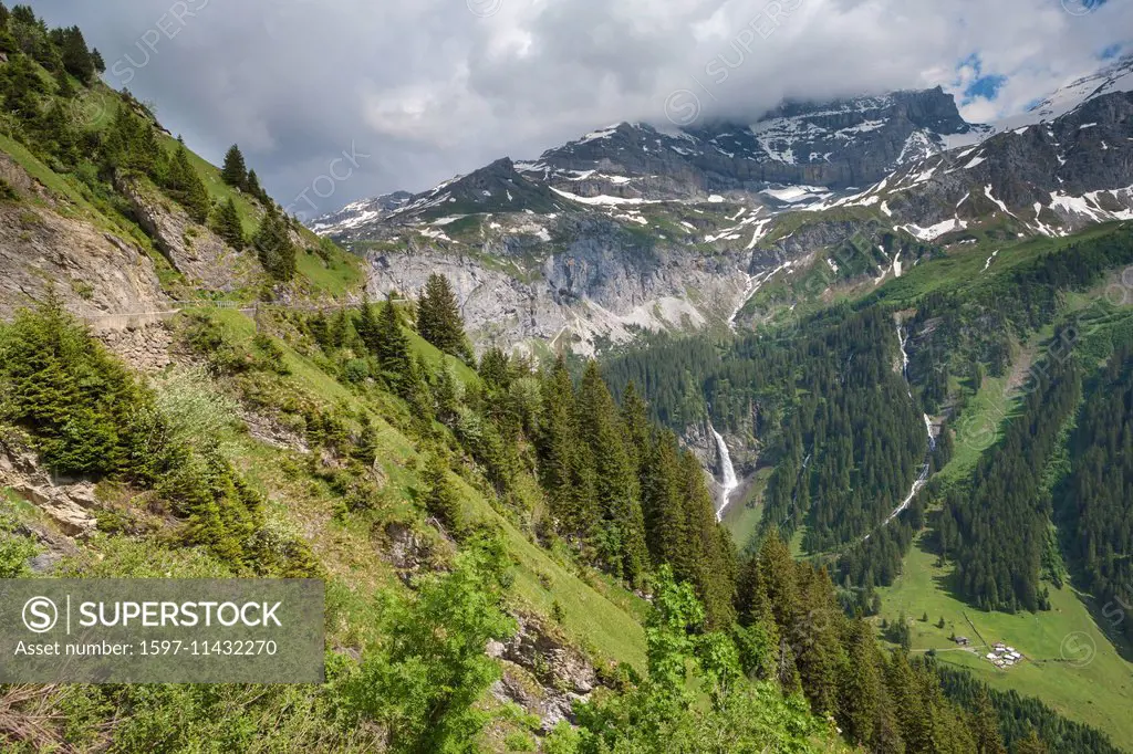 Klausen pass, Switzerland, Europe, canton, Uri, mountain pass