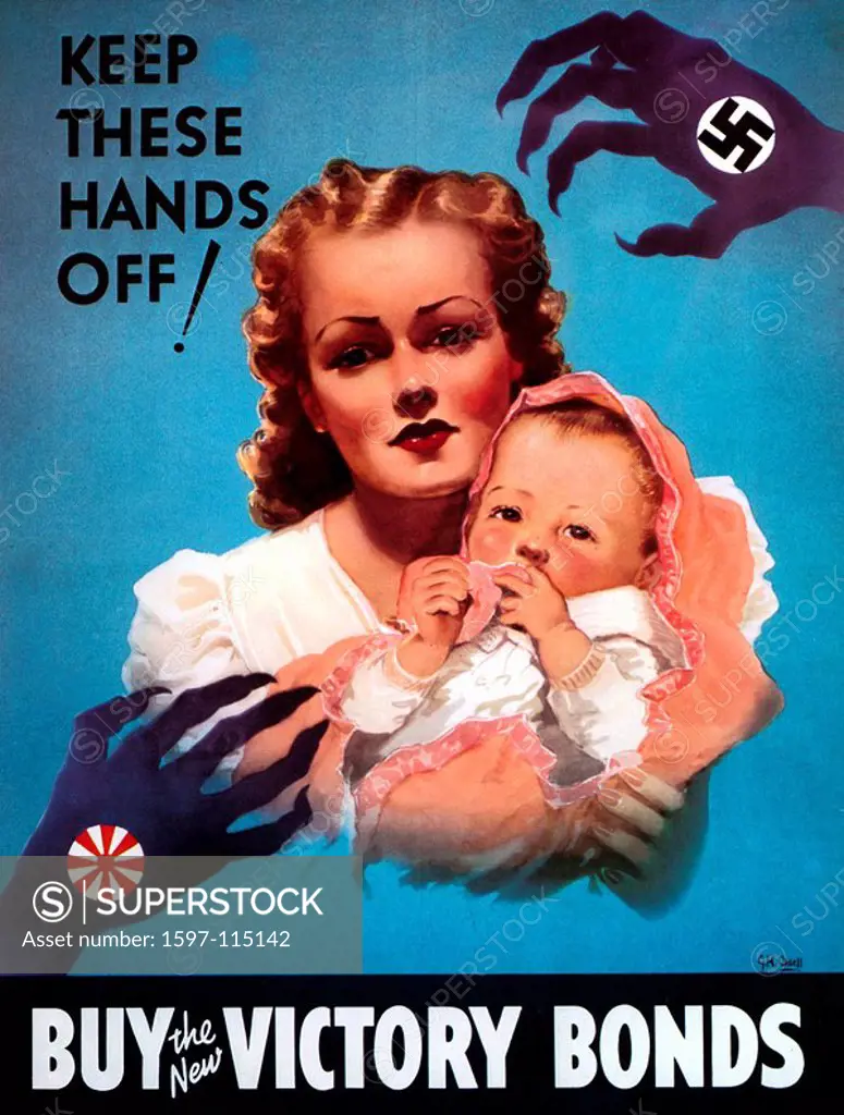 Canada, North America, America, poster, 1942, WW2, history, historical, historic, Second World War, Nazi German, Wehrm