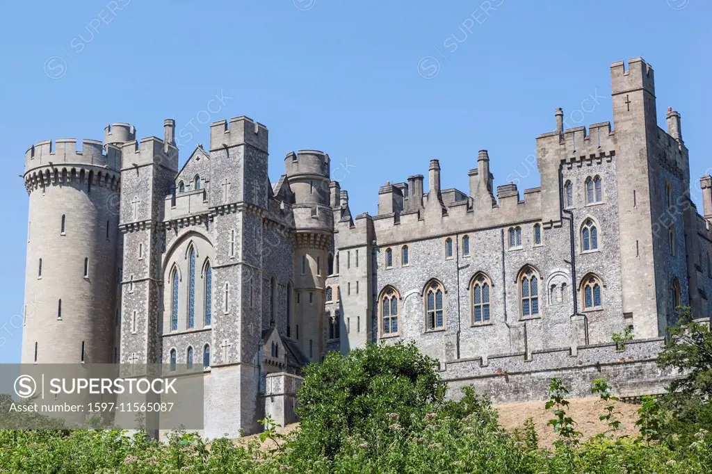 England, West Sussex, Arundel, Arundel Castle