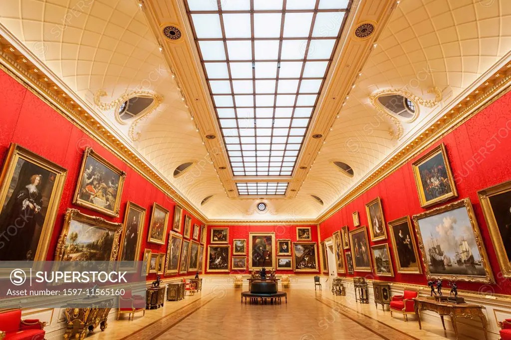 England, London, The Wallace Collection Museum, The Great Gallery