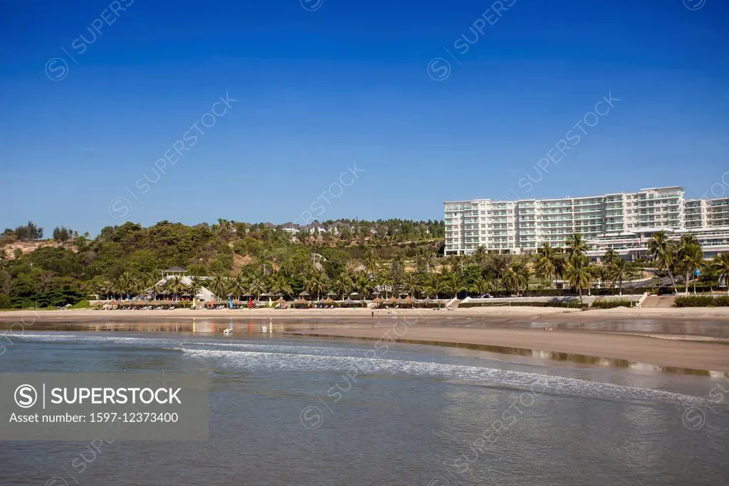 Beach, Ocean, Vista, bay, Phan, Thiet, Mui, Ne, Mee, South-Chinese, tourism, hotel, luxurious, luxury, five-star hotel, Mui Ne, Resort, expensive, tou...