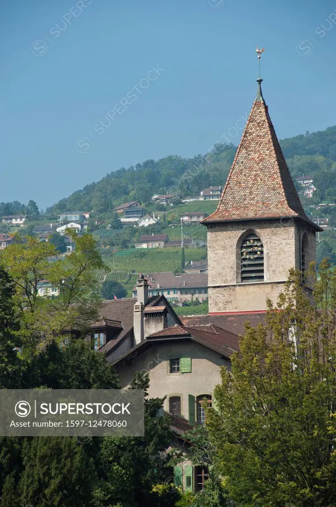Lutry village in Vaud