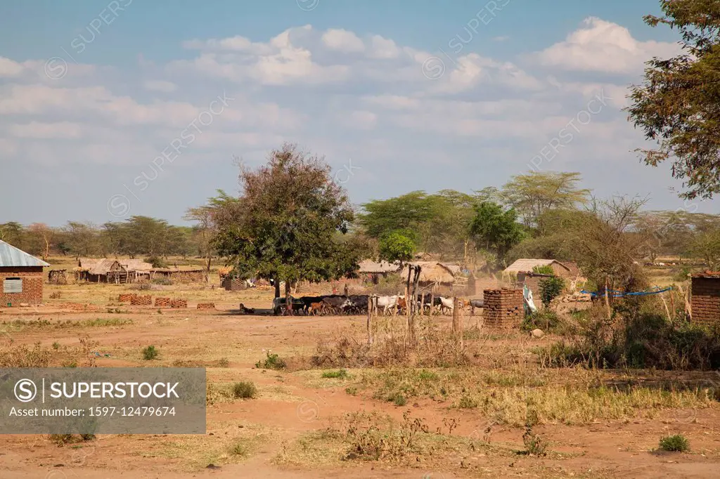 village in Tanzania