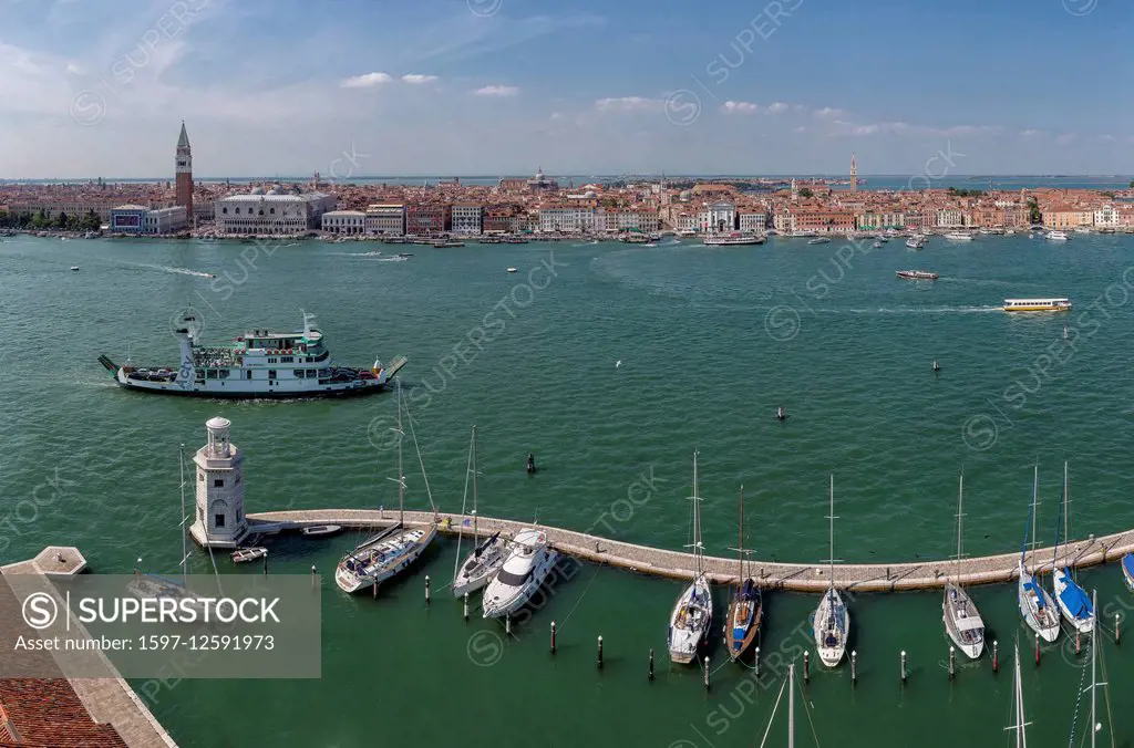 view over Venice, Veneto
