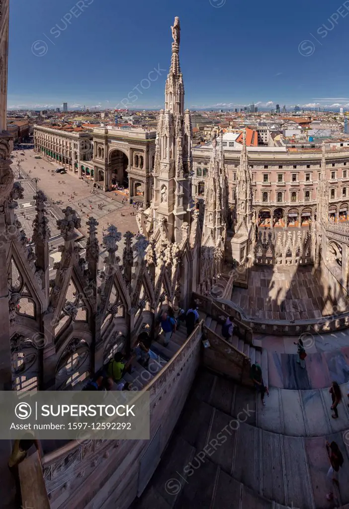 Duomo cathedral in Milano