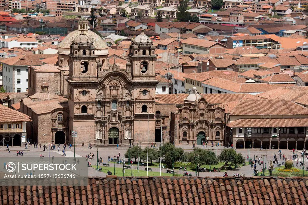 Cusco city in the Andes, Peru, Cusco