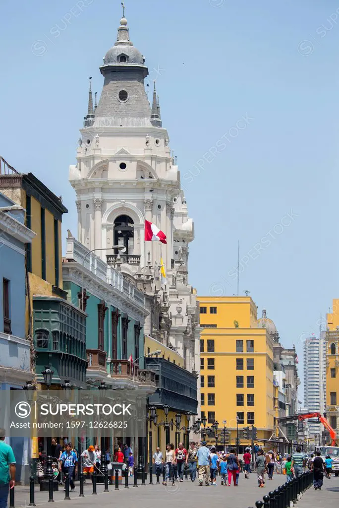 Lima city in Peru