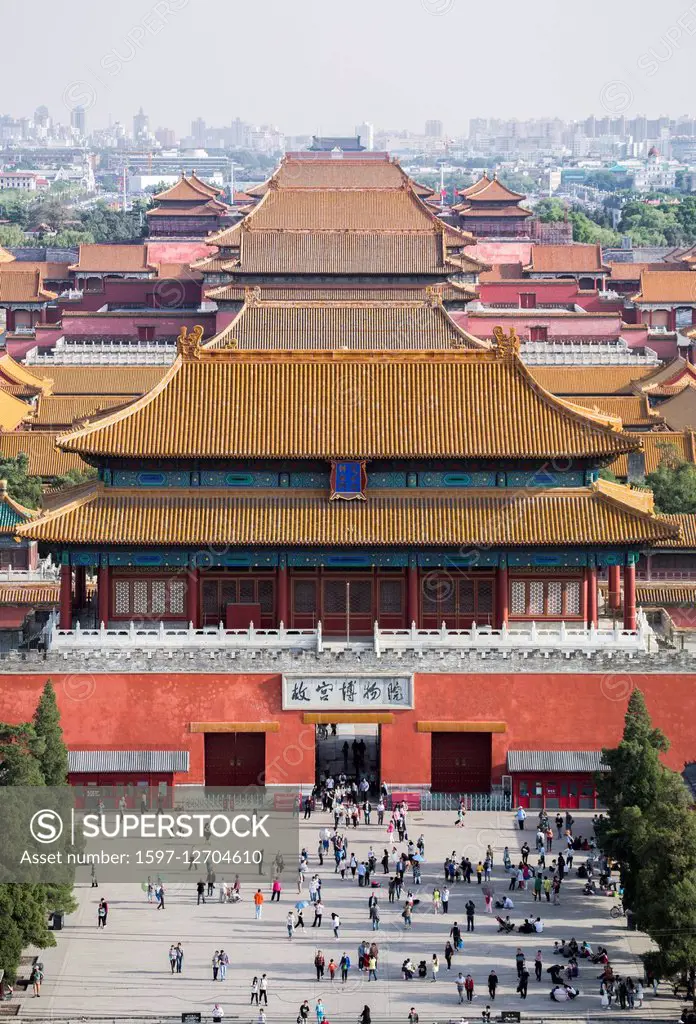 Forbidden City in Beijing,