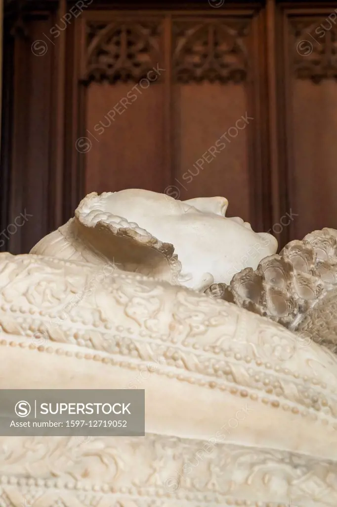 England, London, Westminster Abbey, Henry VII, 's Lady Chapel, Tomb of Mary Queen of Scots