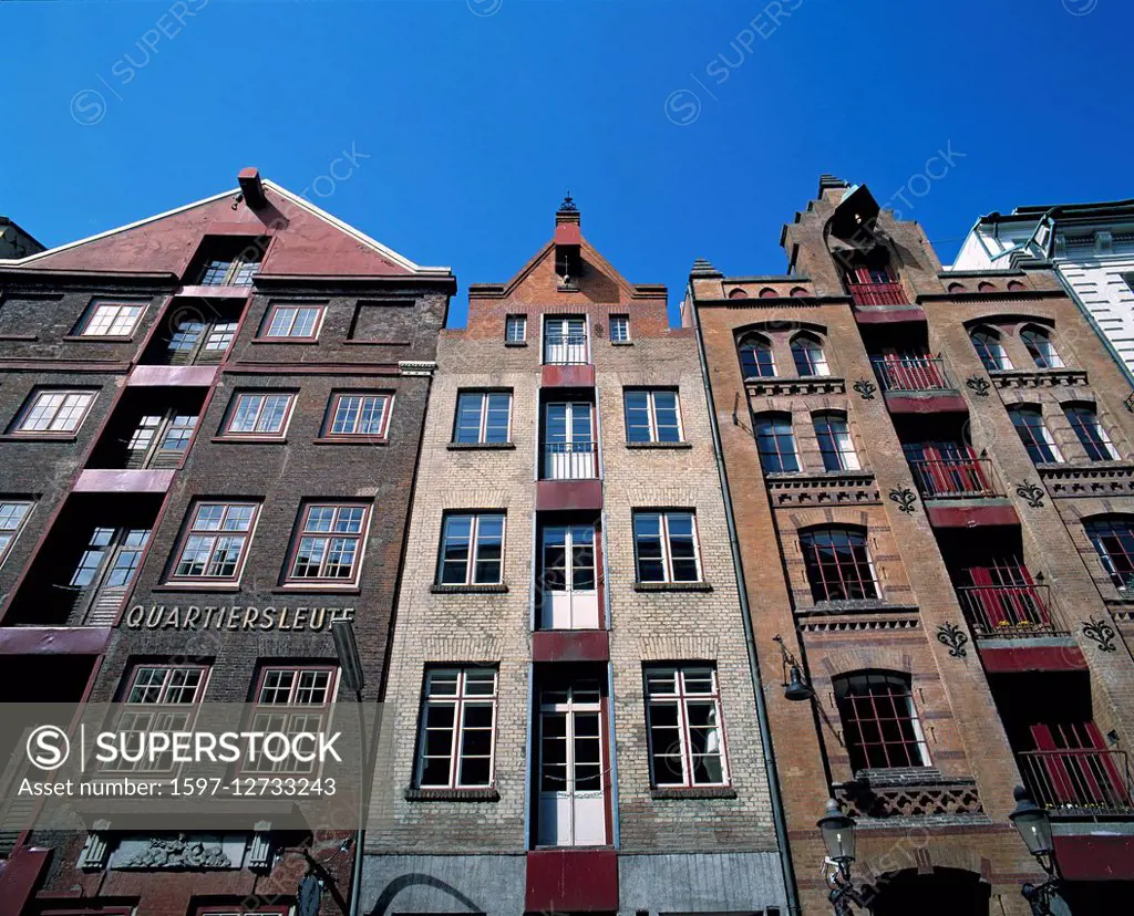 old warehouse in Hamburg