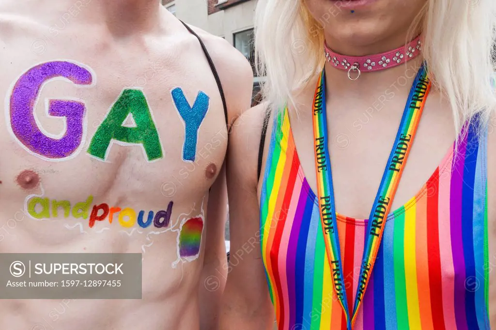 England, London, Annual Pride Parade Participants