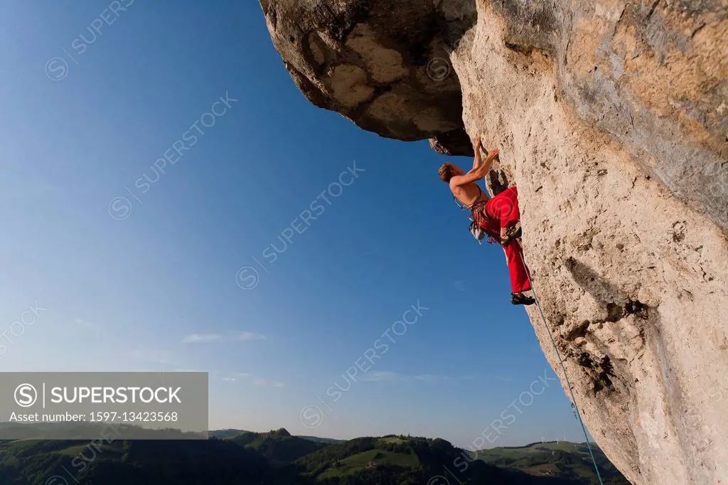 fee climbing in Ennstal, Austria
