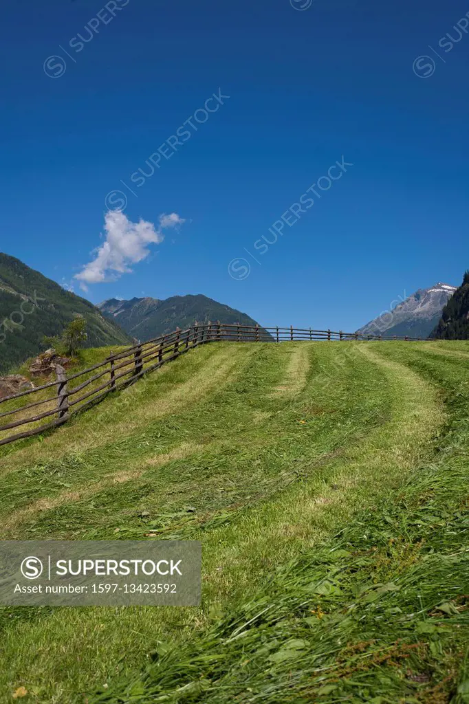 Maltatal valley in Carinthia,